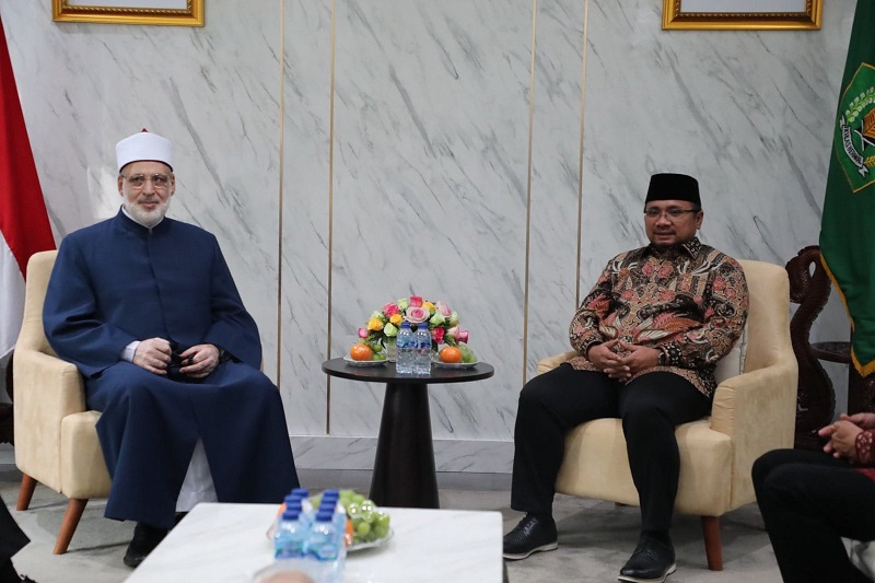 15 Ribu Mahasiswa RI Kuliah di Kairo, Menag Perkuat Kerjasama dengan Universitas&nbsp;Al-Azhar