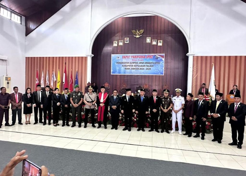 3 Kader Terbaik Perindo Dilantik Jadi Anggota DPRD&nbsp;Talaud